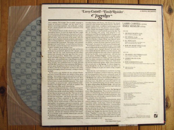 画像2: Larry Coryell & Emily Remler / Together (2)