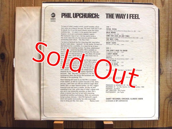 画像2: Phil Upchurch / The Way I Feel (2)