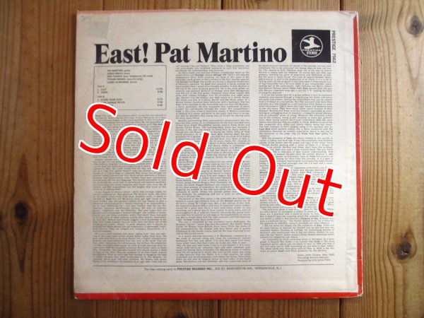 画像2: Pat Martino / East! (2)