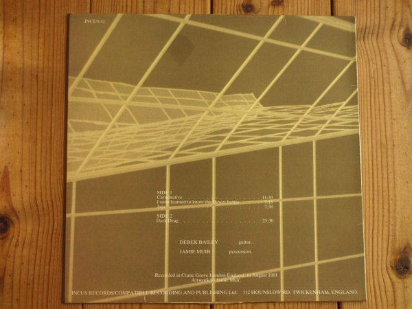画像2: Derek Bailey - Jamie Muir / Dart Drug (2)