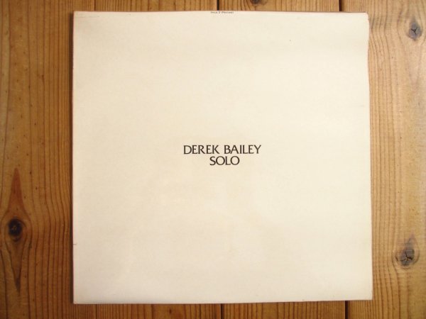 画像1: Derek Bailey / Solo (1)