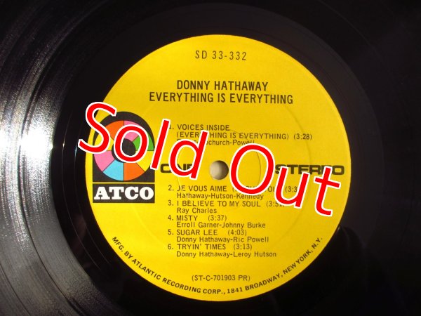 画像3: Donny Hathaway / Everything Is Everything (3)