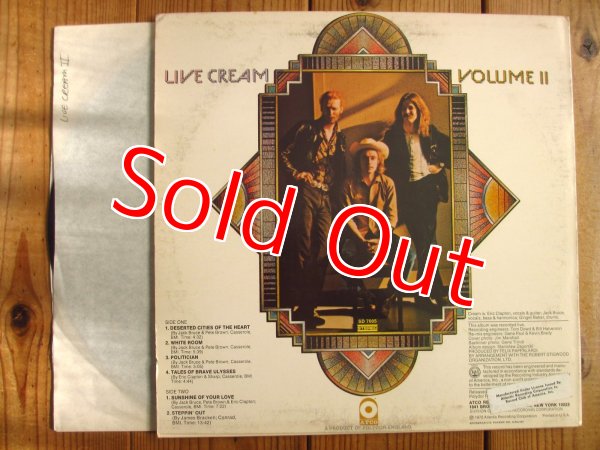 画像2: Cream / Live Cream Volume II (2)