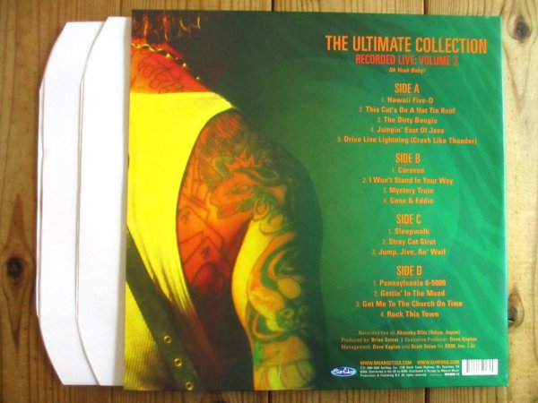 画像9: 4枚2タイトルセット！■The Brian Setzer Orchestra / The Ultimate Collection Recorded Live: Volume 1 (Think We’re On To Somethin’) & Volume 2 (Oh Yeah Baby!) (9)