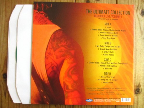 画像4: 4枚2タイトルセット！■The Brian Setzer Orchestra / The Ultimate Collection Recorded Live: Volume 1 (Think We’re On To Somethin’) & Volume 2 (Oh Yeah Baby!) (4)