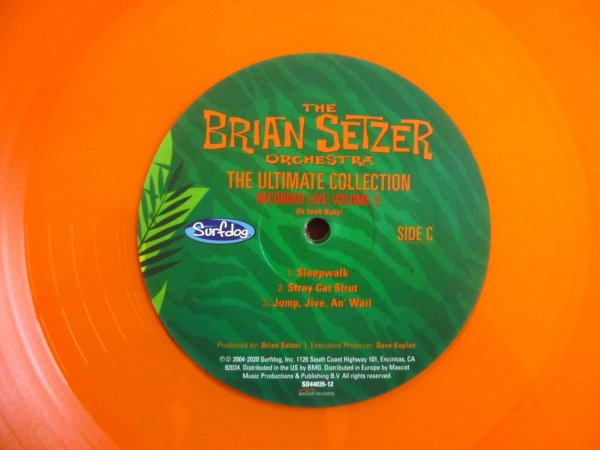 画像11: 4枚2タイトルセット！■The Brian Setzer Orchestra / The Ultimate Collection Recorded Live: Volume 1 (Think We’re On To Somethin’) & Volume 2 (Oh Yeah Baby!) (11)