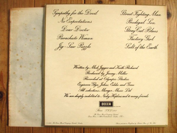 画像3: Rolling Stones / Beggars Banquet (3)