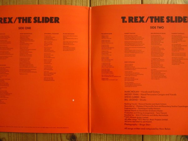画像2: T. Rex / The Slider (2)