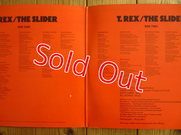画像2: T. Rex / The Slider (2)