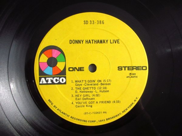 画像4: Donny Hathaway / Live (4)