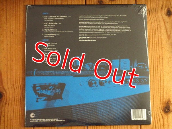 画像2: スティーブヴァイに見出された「チキンピッキング」の達人、グレッグコックの2025年作品がアナログ盤で入荷！■Greg Koch / Blues (2)