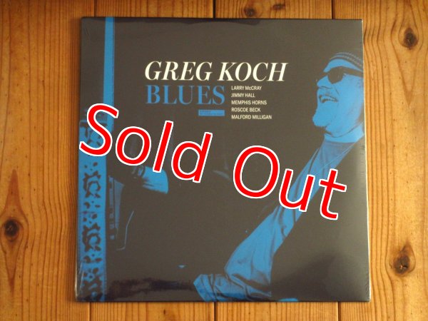 画像1: スティーブヴァイに見出された「チキンピッキング」の達人、グレッグコックの2025年作品がアナログ盤で入荷！■Greg Koch / Blues (1)