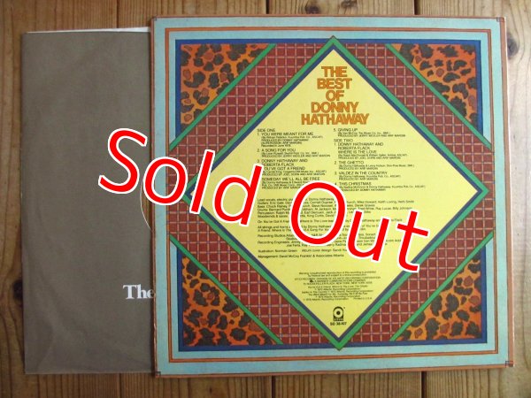 画像2: Donny Hathaway / The Best Of Donny Hathaway (2)