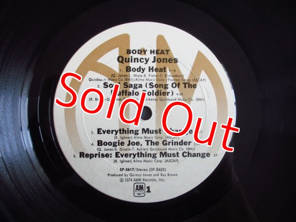 画像3: Quincy Jones / Body Heat (3)