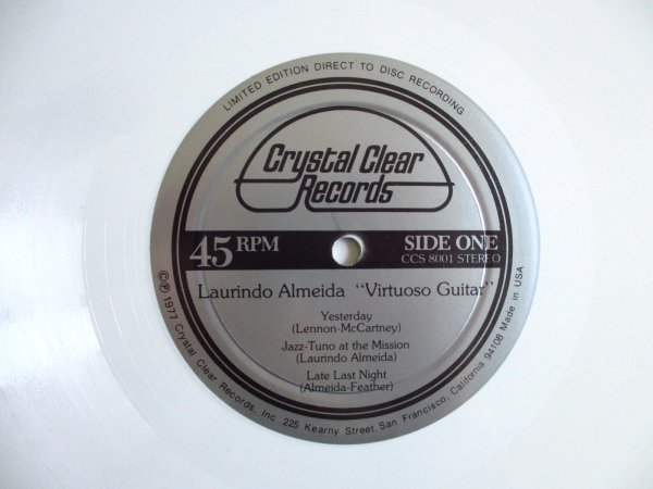画像3: Laurindo Almeida / Virtuoso Guitar (45rpm) (3)