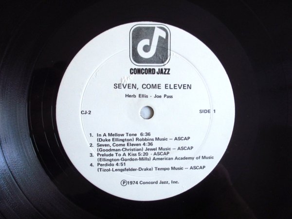 画像3: Herb Ellis & Joe Pass / Seven, Come Eleven (3)