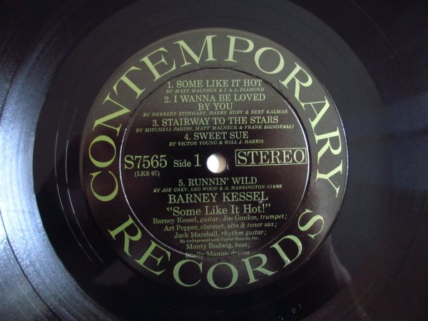 画像3: Barney Kessel / Some Like It Hot (3)