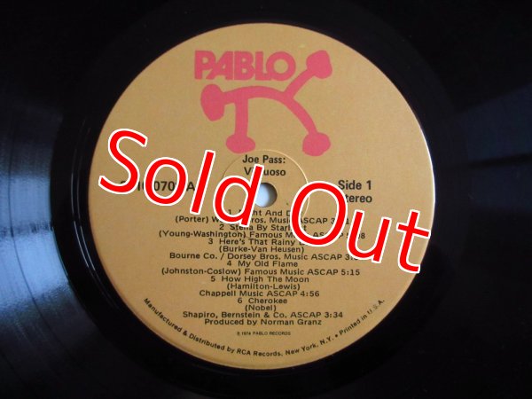 画像3: Joe Pass / Virtuoso (3)