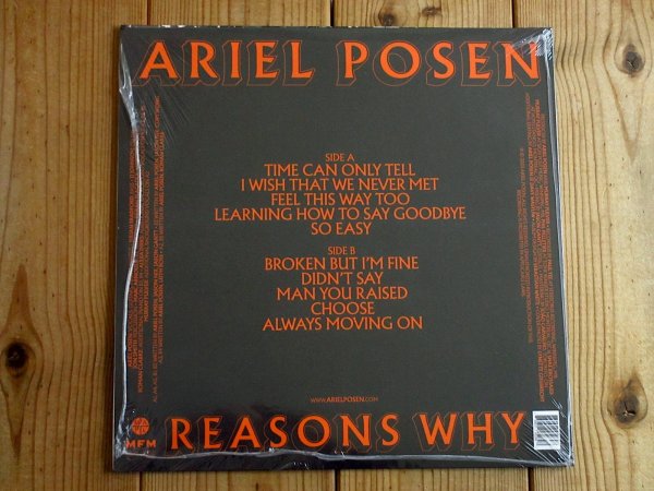 画像2: スライドギターのニューヒーロー、アリエルポーゼンの3rdソロ2023年作がアナログ盤で入荷！■Ariel Posen / Reasons Why (2)