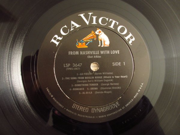 画像3: Chet Atkins / From Nashville With Love (3)