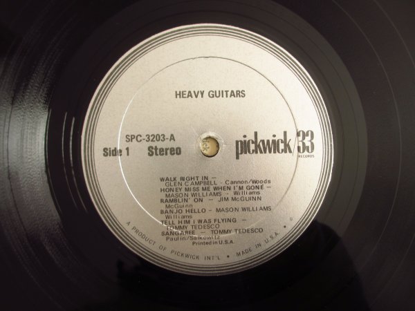 画像3: Glen Campbell, Mason Williams, Jim McGuinn, Tommy Tedesco, Joe Maphis / The Heavy Guitars of Glen Campbell (3)