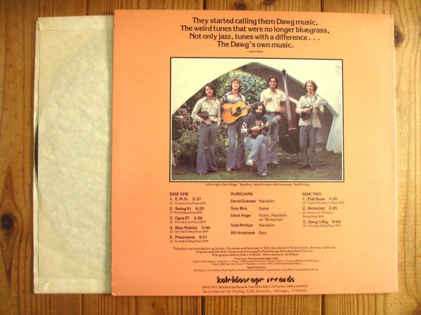 画像2: David Grisman / The David Grisman Quintet (2)