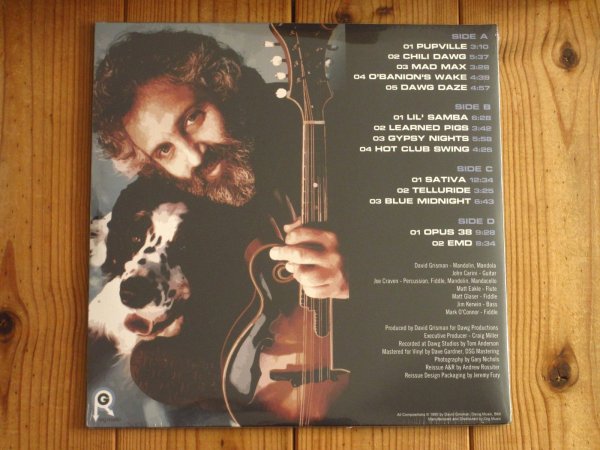 画像2: 初LP化！1500枚RSD限定盤！デヴィッドグリスマン1990年の名作がアナログ盤で入荷！■David Grisman / Dawg '90 (2)