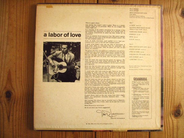 画像2: Chet Atkins / From Nashville With Love (2)