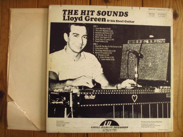 画像2: Lloyd Green / The Hit Sounds (Lloyd Green & His Steel Guitar) (2)