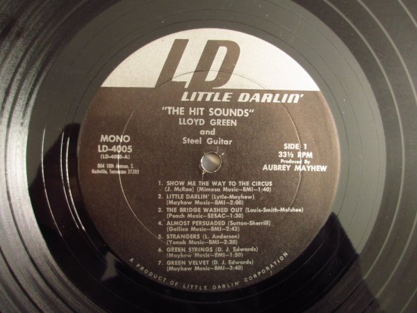 画像3: Lloyd Green / The Hit Sounds (Lloyd Green & His Steel Guitar) (3)