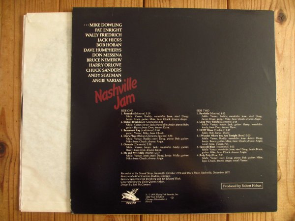 画像2: Vassar Clements, Doug Jernigan, Jesse McReynolds, Buddy Spicher / Nashville Jam (2)