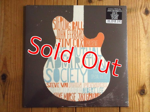 画像1: スティーヴヴァイ、ジョンペトルーシ、スティーヴルカサー、スティーヴモーズらが参加したアーニーボール社のギターオムニバス作品がアナログ盤で入荷！■Sterling Ball, John Ferraro, Jim Cox / The Mutual Admiration Society (1)