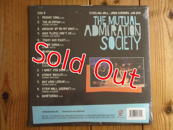 画像2: スティーヴヴァイ、ジョンペトルーシ、スティーヴルカサー、スティーヴモーズらが参加したアーニーボール社のギターオムニバス作品がアナログ盤で入荷！■Sterling Ball, John Ferraro, Jim Cox / The Mutual Admiration Society (2)