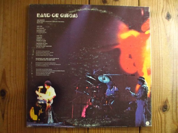 画像3: Jimi Hendrix / Band Of Gypsys (3)