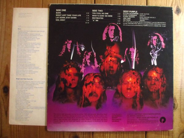画像2: Deep Purple / Burn (2)