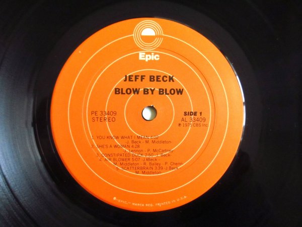 画像3: Jeff Beck / Blow By Blow (3)