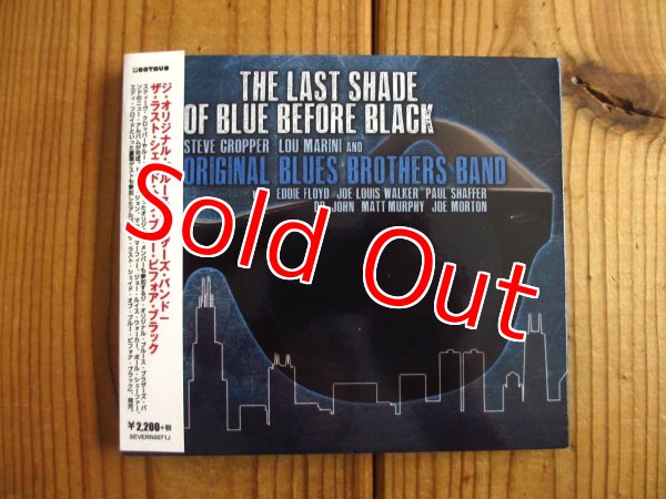 画像1: Steve Cropper, Lou Marini And The Original Blues Brothers Band etc. / The Last Shade Of Blue Before Black (1)
