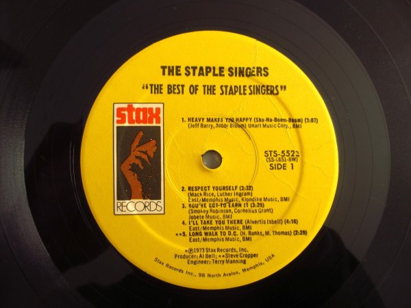 画像3: The Staple Singers / The Best Of The Staple Singers (3)
