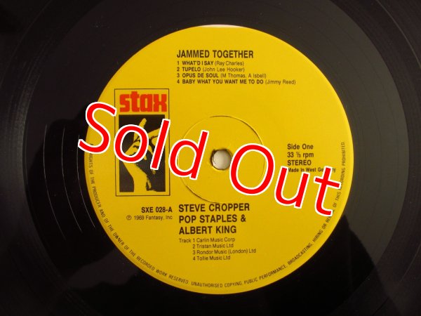 画像3: Albert King, Steve Cropper, Pop Staples / Jammed Together (3)