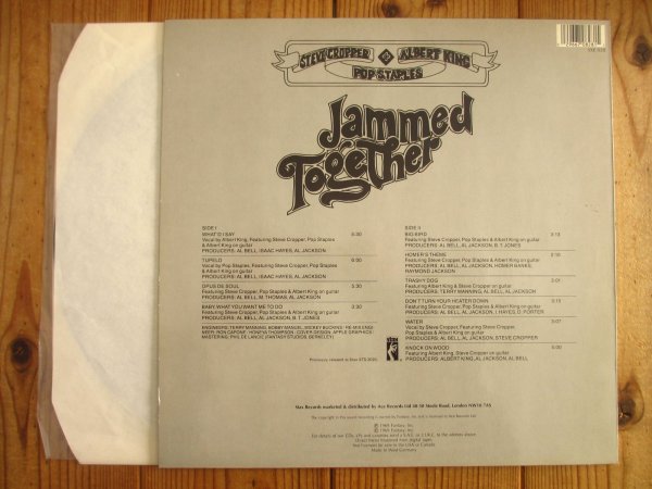 画像2: Albert King, Steve Cropper, Pop Staples / Jammed Together (2)