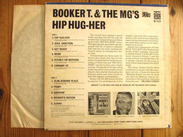 画像2: Booker T. & The MG's / Hip Hug-Her (2)