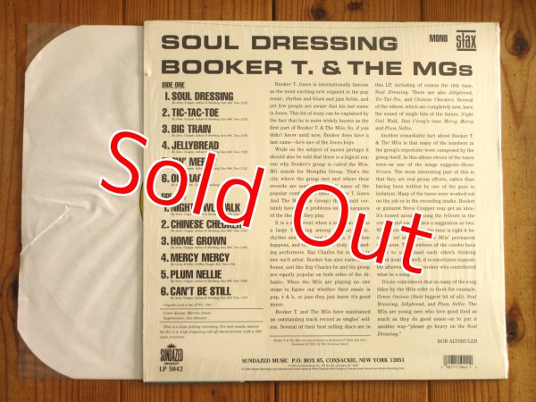 画像2: Booker T & The MG's / Soul Dressing (2)