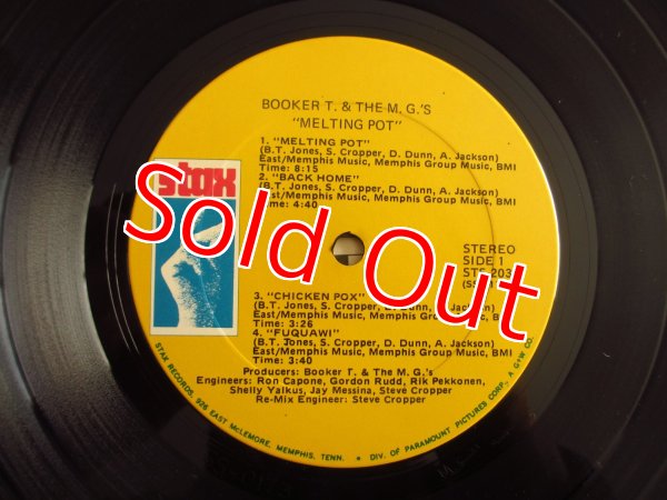 画像3: Booker T & The MG's / Melting Pot (3)