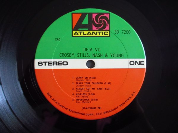 画像4: Crosby, Stills, Nash & Young / Deja Vu (4)
