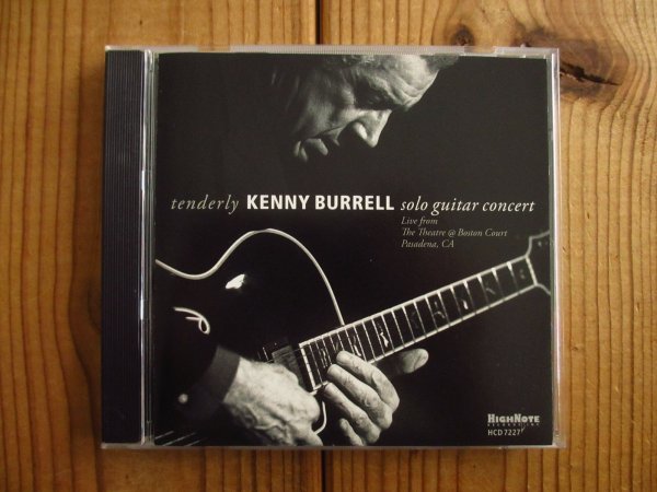 画像1: Kenny Burrell / Tenderly: Solo Guitar Concert (1)