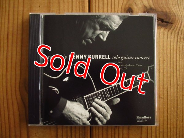 画像1: Kenny Burrell / Tenderly: Solo Guitar Concert (1)