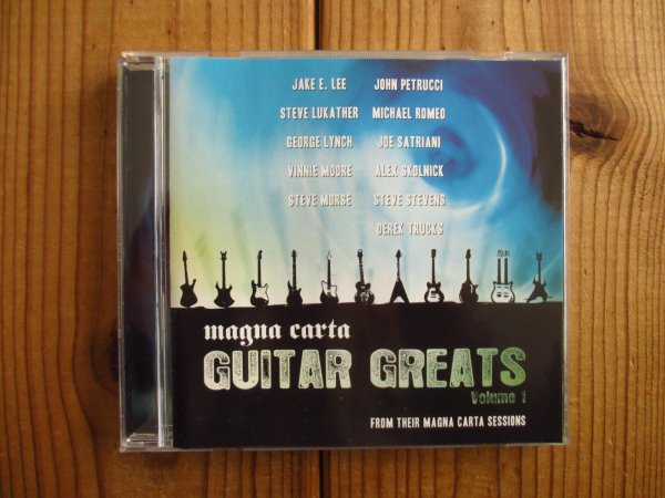 画像1: V.A.(Derek Trucks, Steve Lukather, Joe Satriani, John Petrucci, Jake E. Lee, George Lynch, Steve Morse, Steve Stevens, etc.) / Magna Carta Guitar Greats Volume 1 (1)