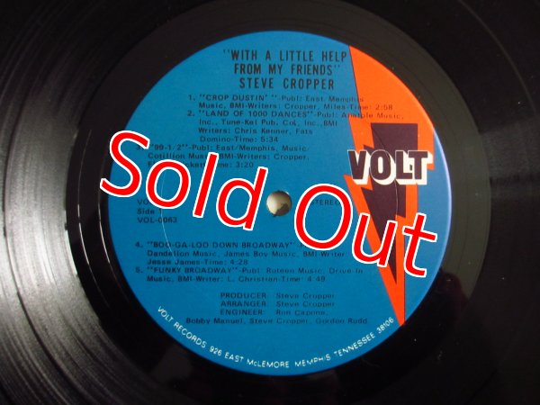 画像3: Steve Cropper / With A Little Help From My Friends (3)