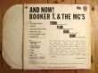 画像2: Booker T. & The MG's / And Now! (2)