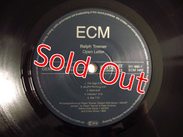 画像3: Ralph Towner / Open Letter (3)